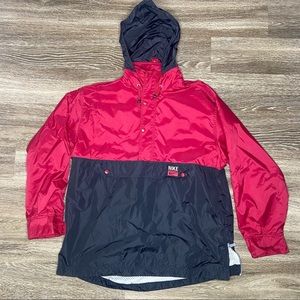 Nike Mens Size Large Vtg Windbreaker Hoodie